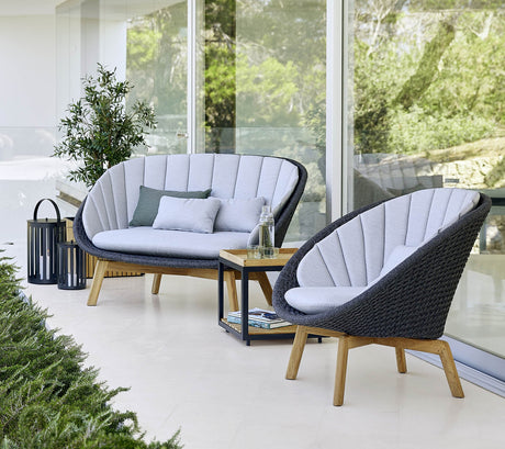 Peacock 2-seater sofa