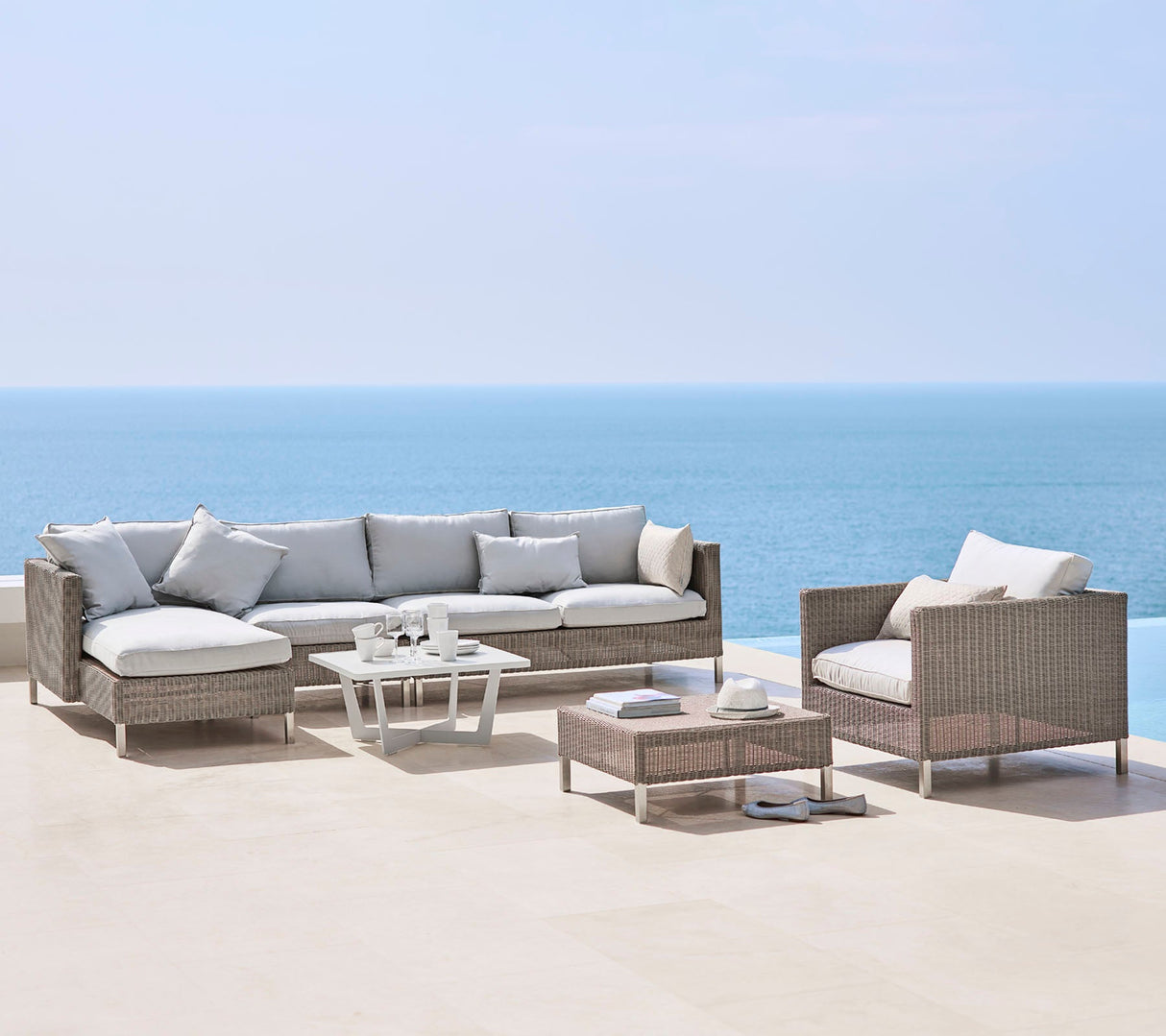 Connect chaise lounge module sofa, right