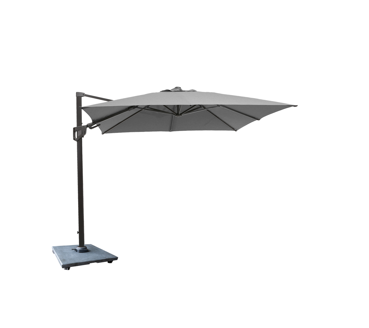 Hyde luxe tilt parasol, 3x3 m