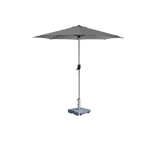 Sunshade parasol w/crank, dia. 3 m