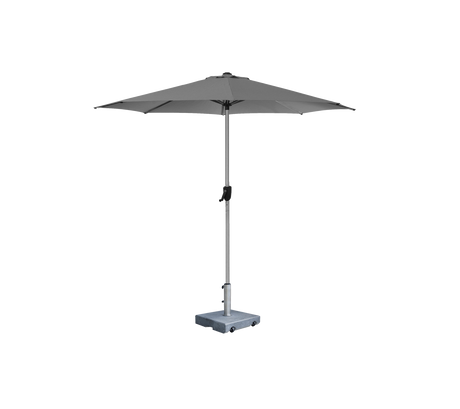 Sunshade parasol w/crank, dia. 3 m