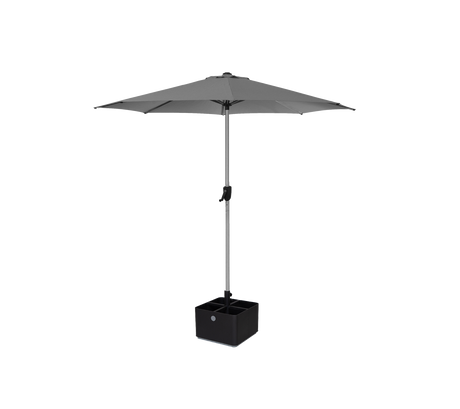 Sunshade parasol w/crank, dia. 3 m