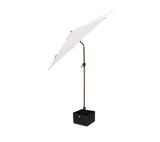 Sunshade parasol w/tilt, dia. 3 m