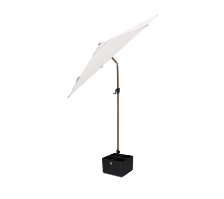 Sunshade parasol w/tilt, dia. 3 m