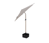 Sunshade parasol w/tilt, dia. 3 m