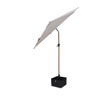 Sunshade parasol w/tilt, dia. 3 m