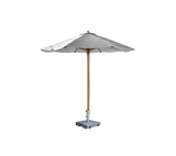 Classic parasol w/pulley system, dia. 2,4 m