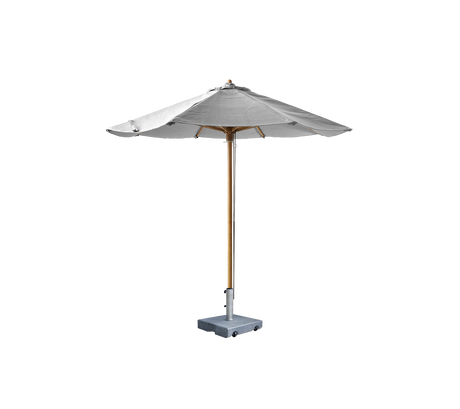 Classic parasol w/pulley system, dia. 2,4 m