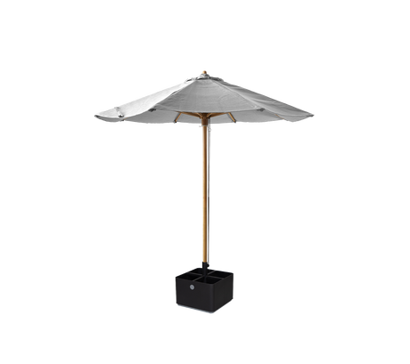 Classic parasol w/pulley system, dia. 2,4 m
