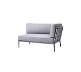 Conic 2-seater sofa, left module