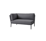 Conic 2-seater sofa, right module