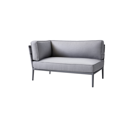 Conic 2-seater sofa, right module