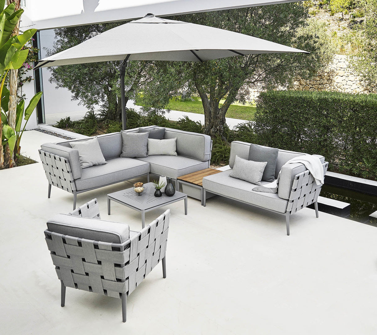Conic 2-seater sofa, left module
