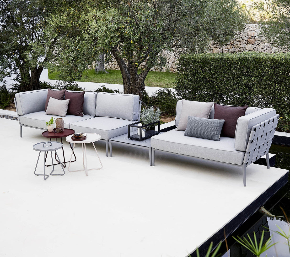 Conic 2-seater sofa, left module