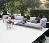Conic 2-seater sofa, left module