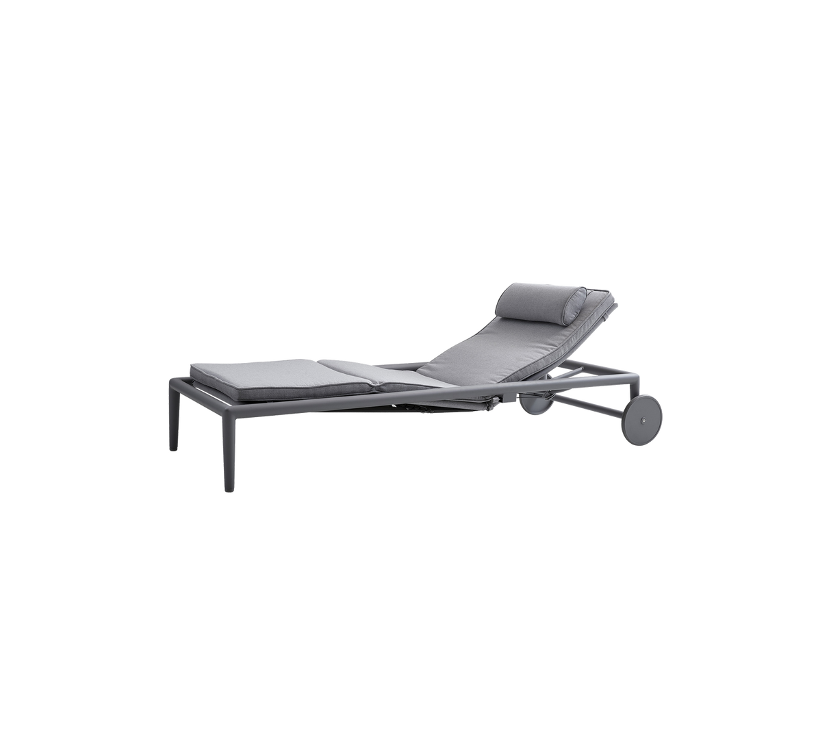 Conic sunbed w/gasspring