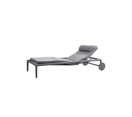 Conic sunbed w/gasspring