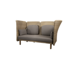 Arch 2-seater sofa w/high arm/backrest
