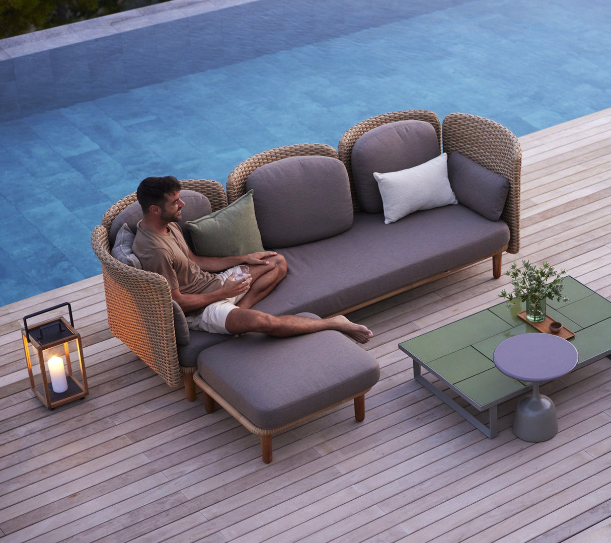 Arch 3-seater sofa module