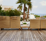 Arch 3-seater sofa w/high arm/backrest