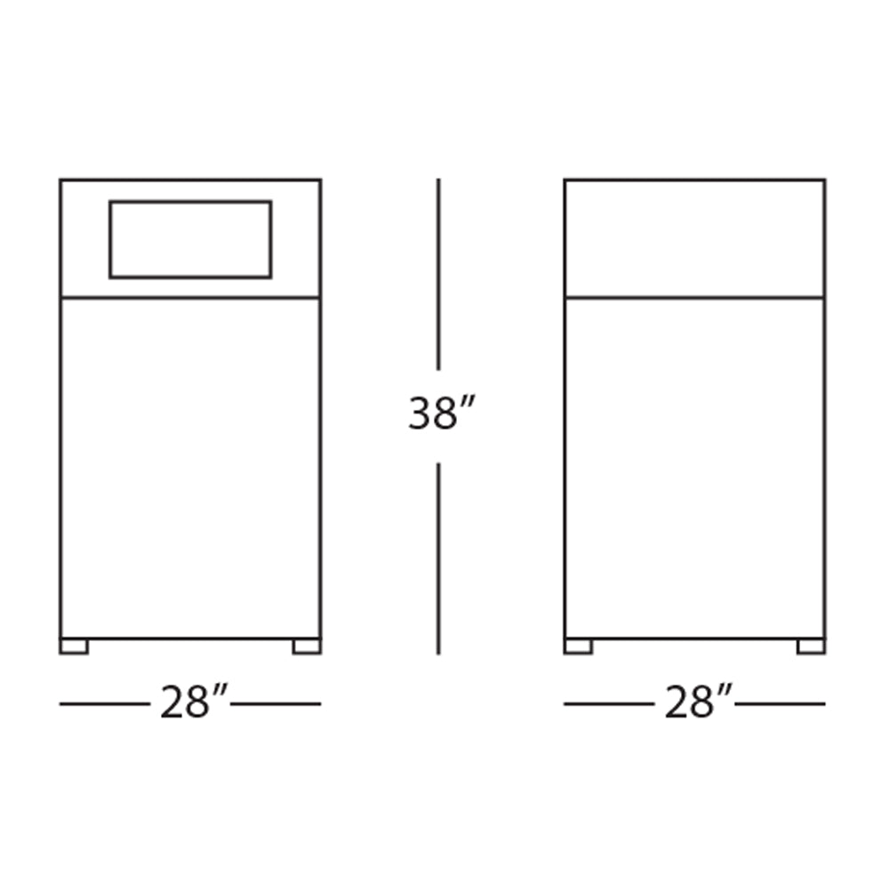Trash Receptacle (Garbage Bin)
