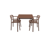 Bliss dining table incl. 2 Bliss armchairs