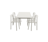 Bliss dining table rect. incl. 4 Bliss chairs