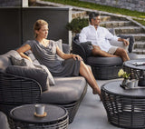 Basket coffee table, medium