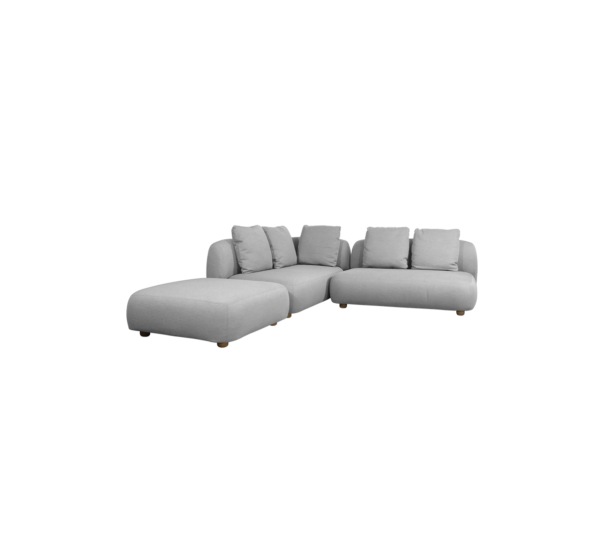 Capture corner sofa w/chaise lounge