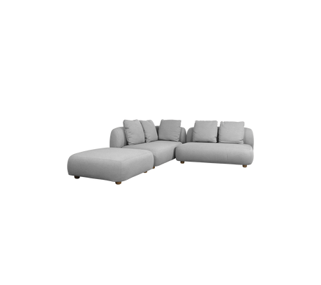 Capture corner sofa w/chaise lounge
