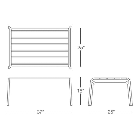 Cabo Lower Coffee Table