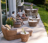Basket coffee table, small