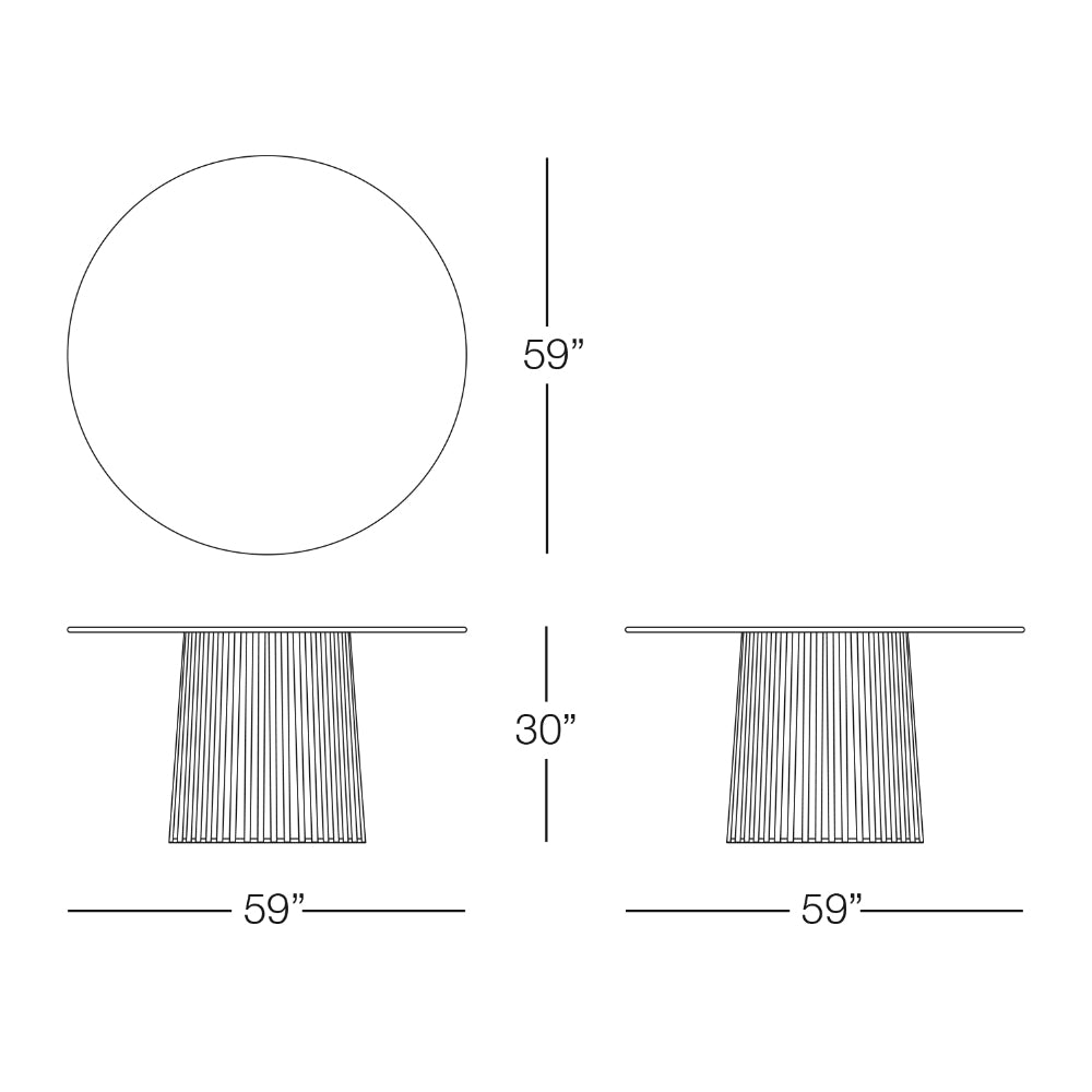 Conic Dining Table