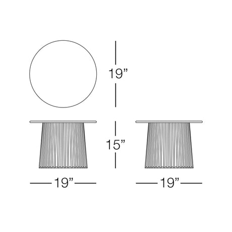 Conic Side Table