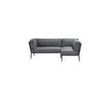 Conic compact 2-module corner sofa
