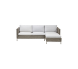 Connect modular lounge sofa with chaise longue