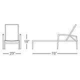 Dominica Chaise Lounge