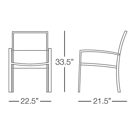 Dominica Dining Chair with Arms
