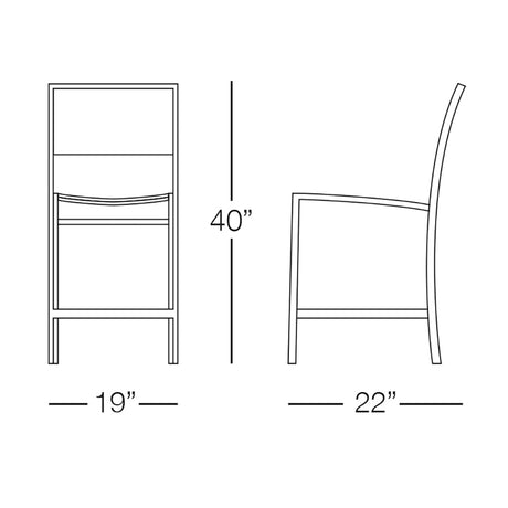 Dominica Counter Stool
