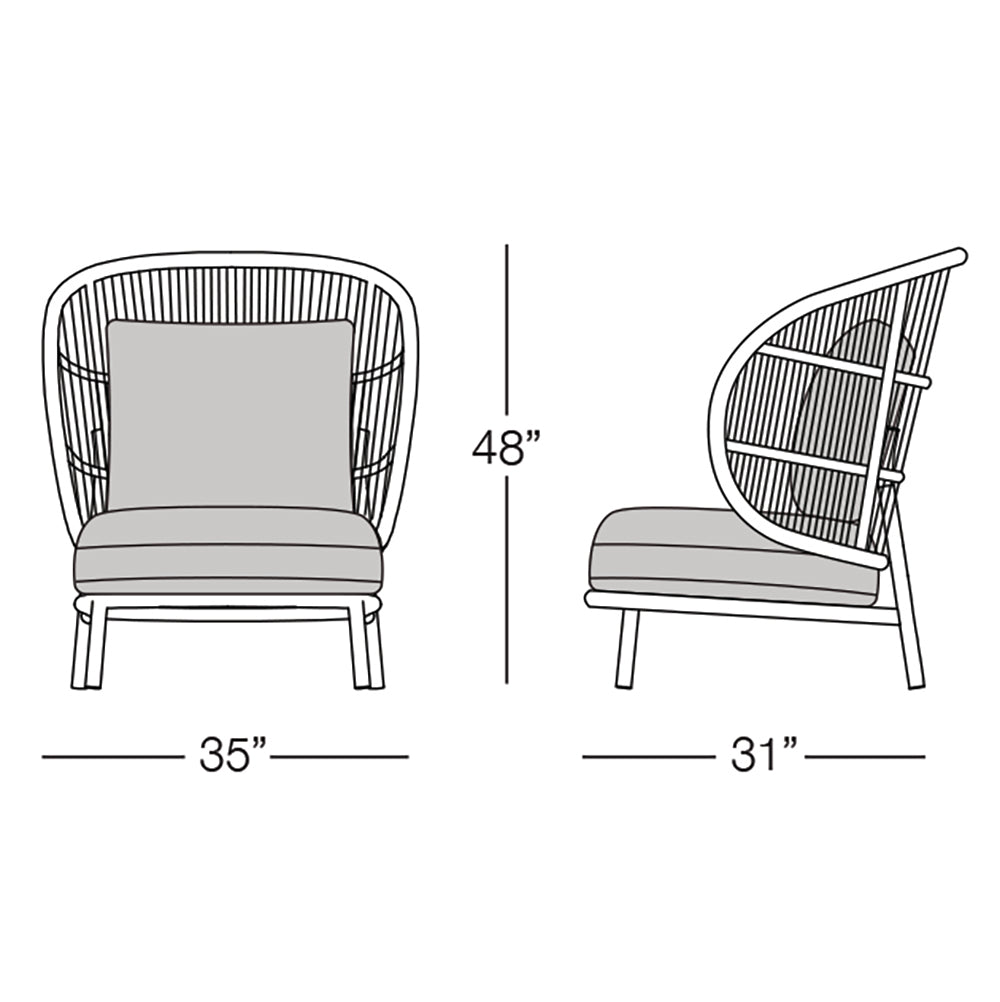Dream High Back Armchair