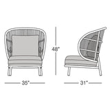Dream High Back Armchair