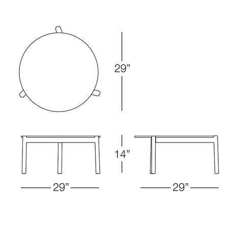 Dream Round Coffee Table