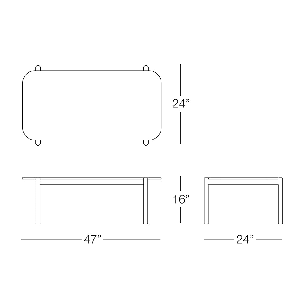 Dream Rectangle Coffee Table