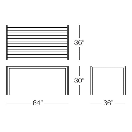 Florence Rectangle Dining Table