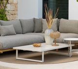 Glaze coffee table, rectangular