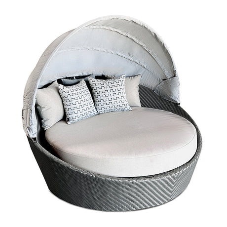 Hallo Round Daybed with Canopy