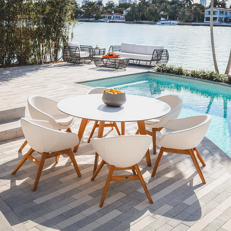 Santorini Round Dining Table