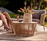 Basket coffee table, medium