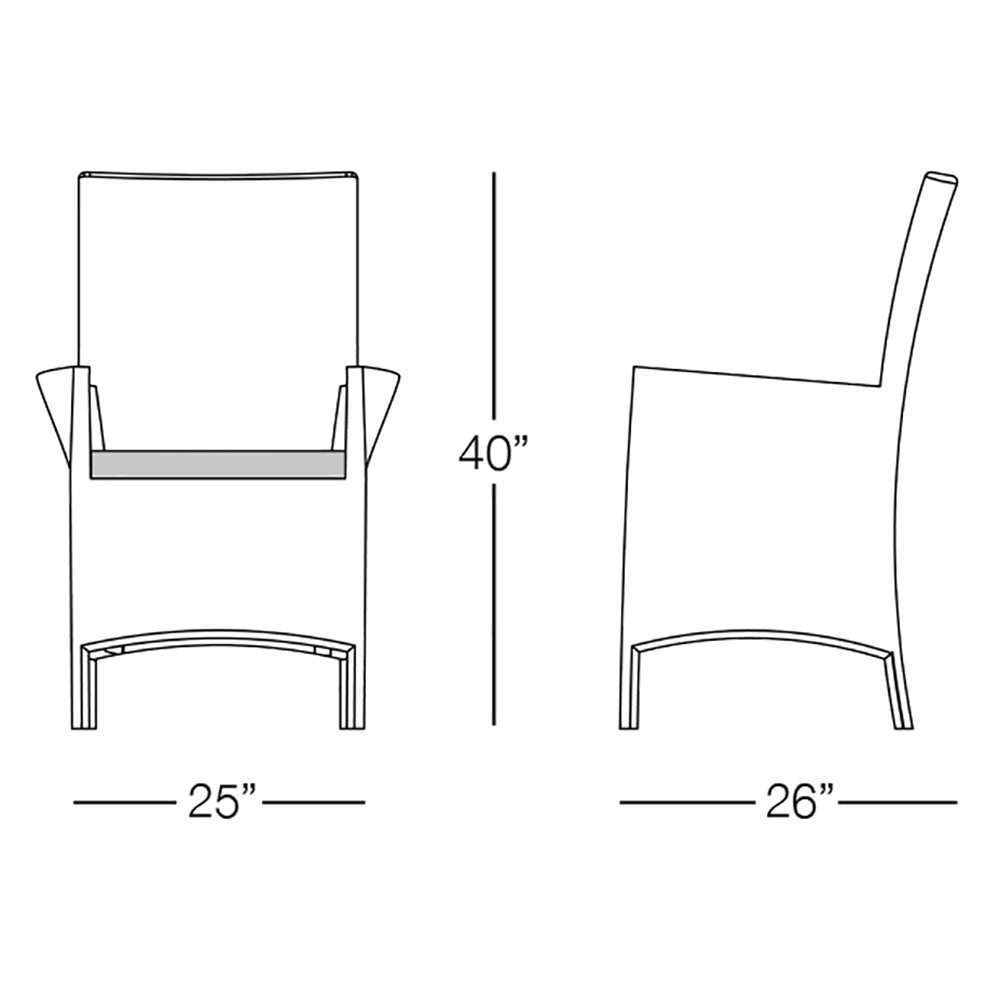 Marbella Dining Chair with Arms
