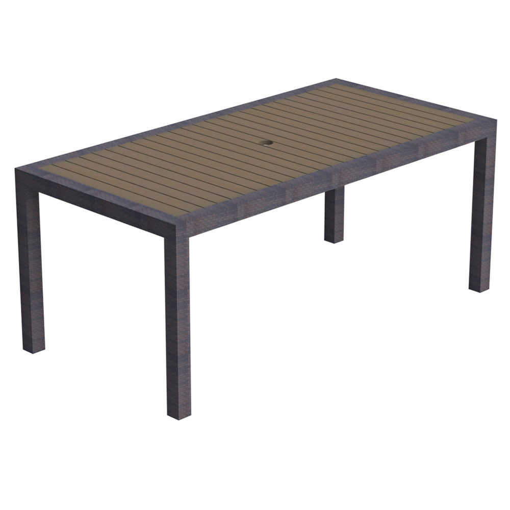 Marbella Rectangle Dining Table with Alumawood Top